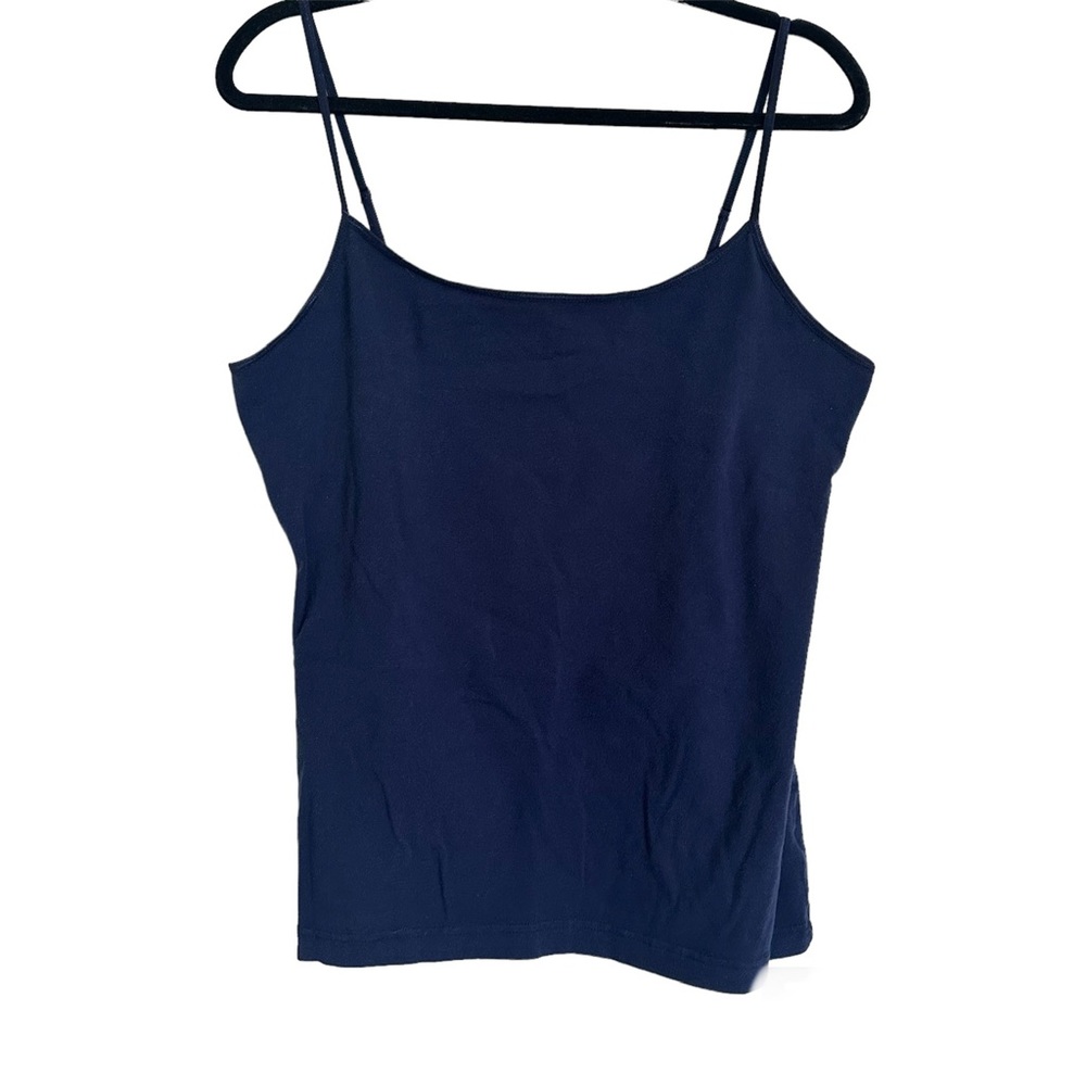 Arizona Jean Co. Navy Blue Spaghetti Strap Camisole Tank Top